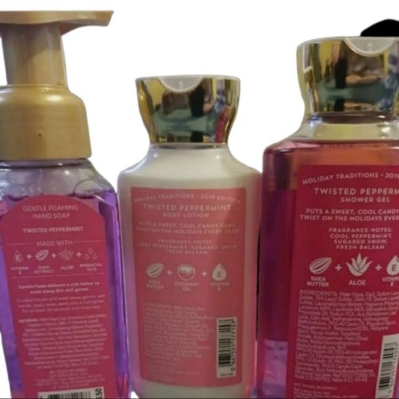 Bath and Body Works Twisted Peppermint Shower Gel, Lotion and Hand Soap - Picture 8 of 8